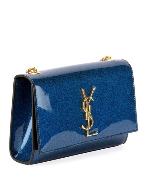 ysl crossbody glitter|2018 Small Glitter Patent Kate crossbody bag .